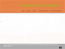 Tablet Screenshot of fotoservice-schiessler.de